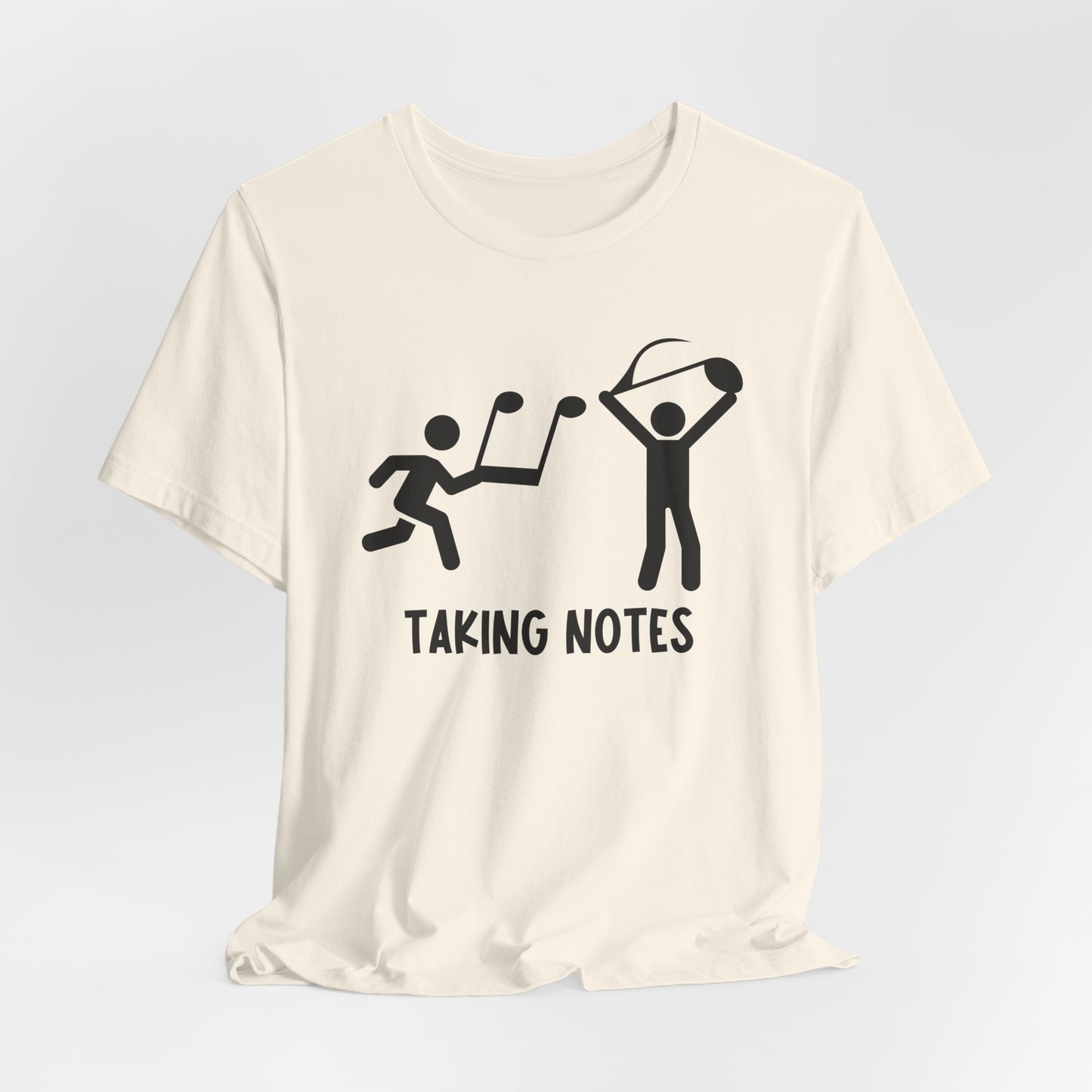 Taking Notes Music Teacher T Shirt Fun Musical Note Design for Musicians and Educators