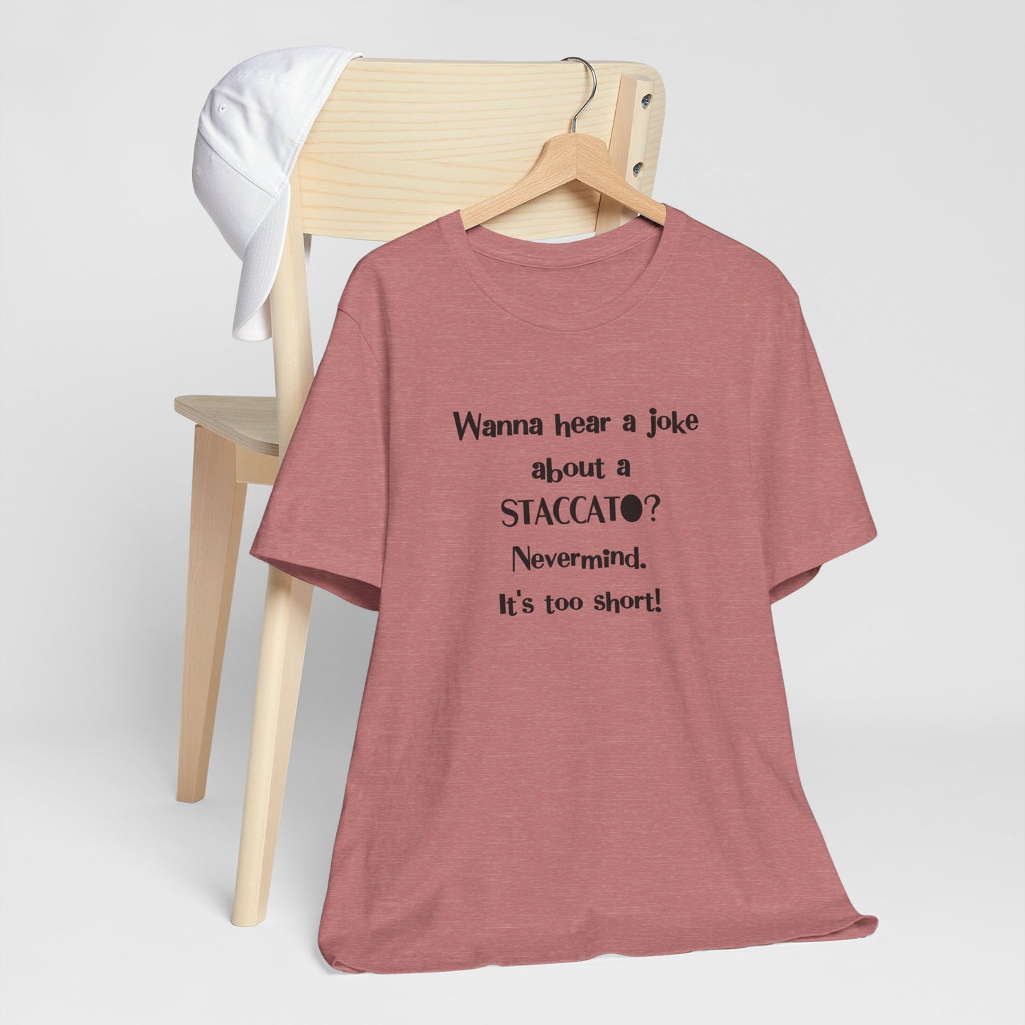 Funny Staccato Musician Tee
