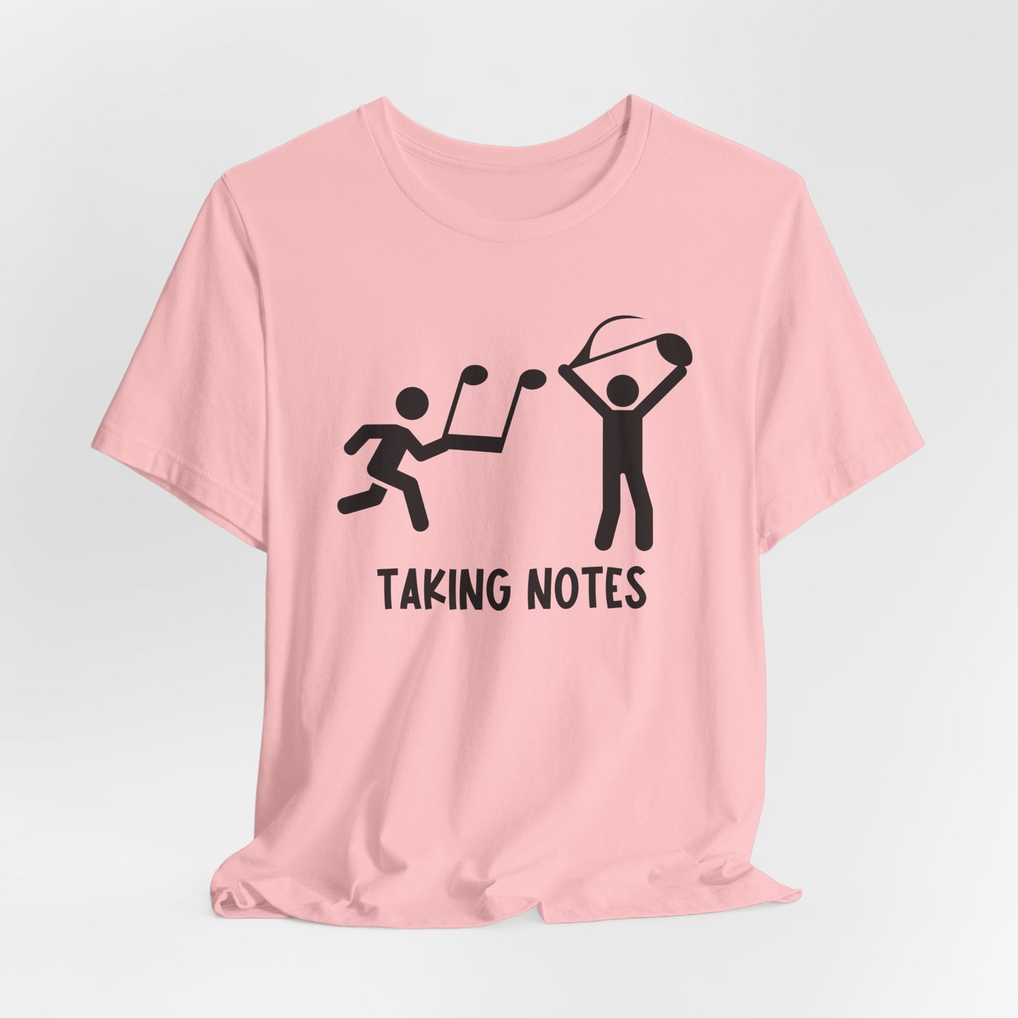 Taking Notes Music Teacher T Shirt Fun Musical Note Design for Musicians and Educators