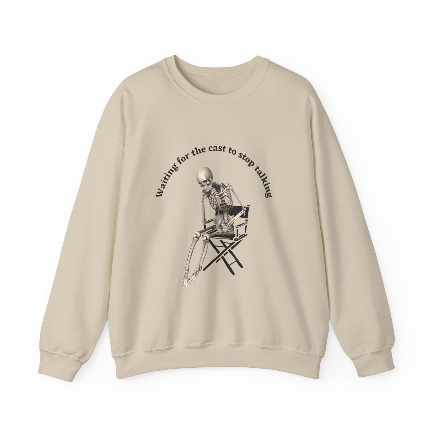 Waiting For The Cast To Stop Talking Funny Music Teacher Sweatshirt