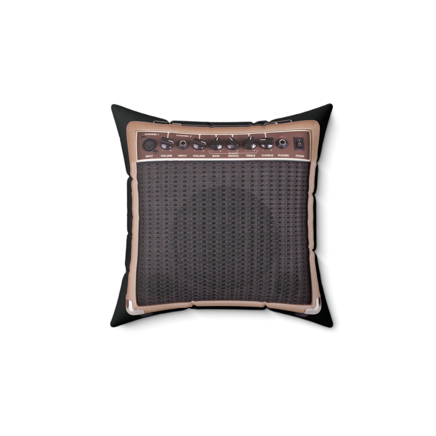 Amplifier Pillow for Musicians - Guitar Amp Cushion for Music Lovers - Perfect Gift for Bands - 4 Sizes Available