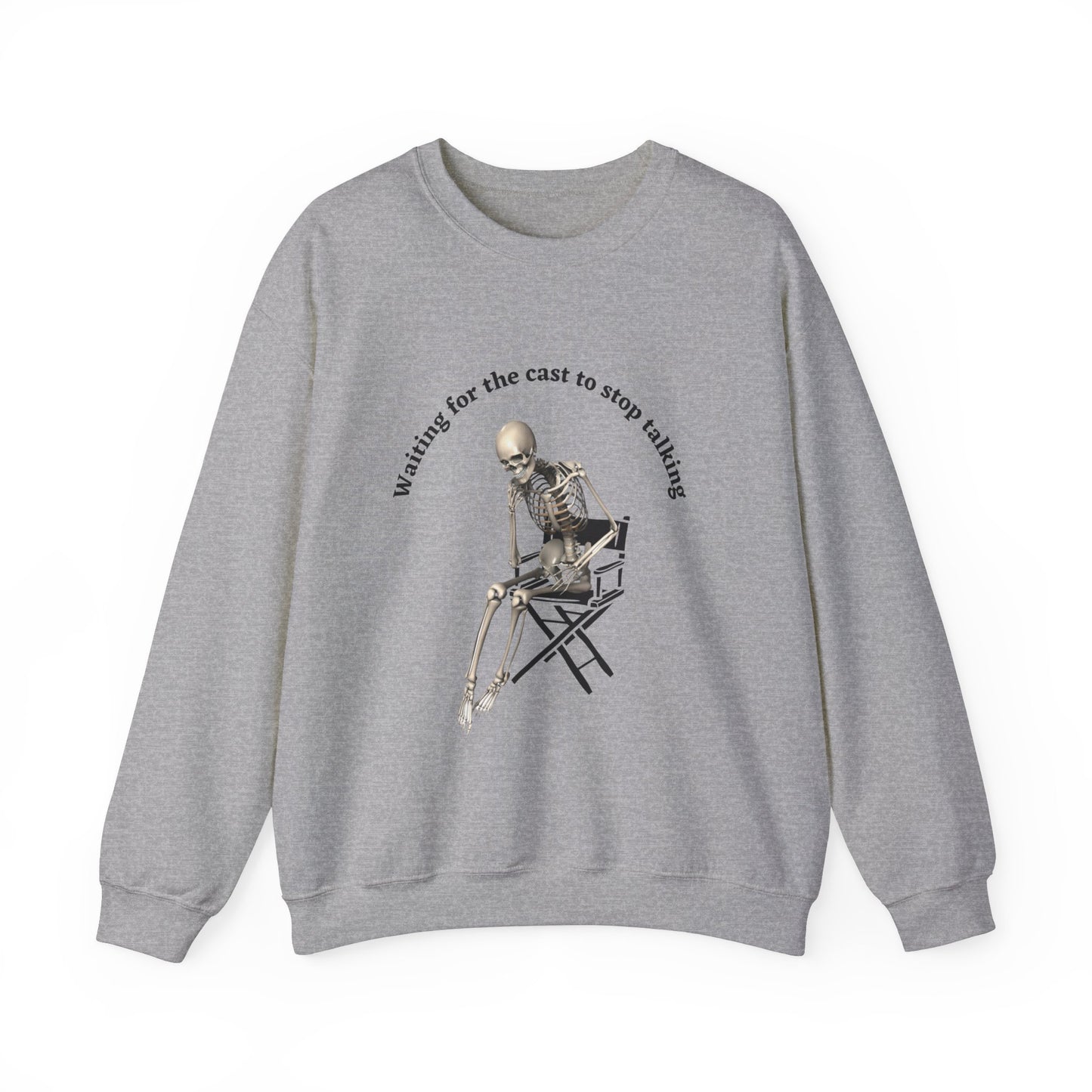 Waiting For The Cast To Stop Talking Funny Music Teacher Sweatshirt