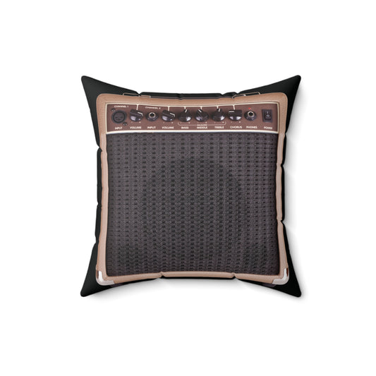 Amplifier Pillow for Musicians - Guitar Amp Cushion for Music Lovers - Perfect Gift for Bands - 4 Sizes Available