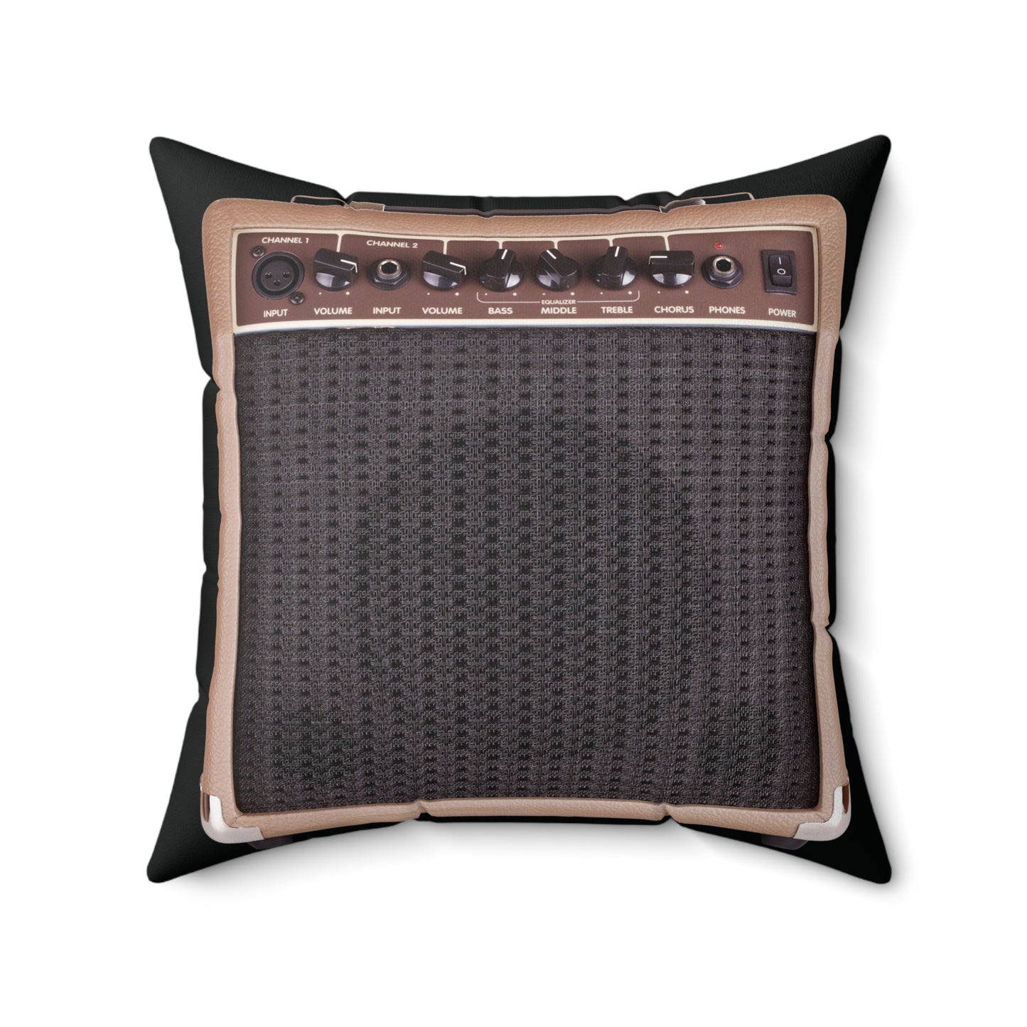 Amplifier Pillow for Musicians - Guitar Amp Cushion for Music Lovers - Perfect Gift for Bands - 4 Sizes Available
