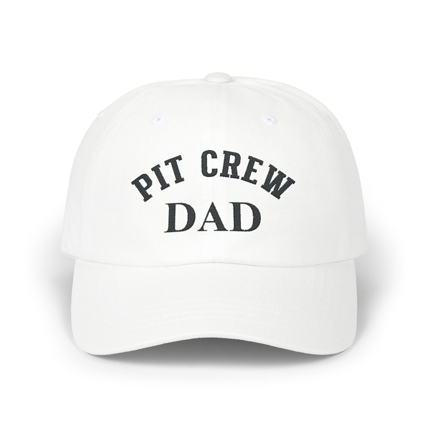 Pit Crew Dad Embroidered Baseball Cap Marching Band Dad Hat Gift for Band Dads Pit Crew Team Hat Music Parent Apparel