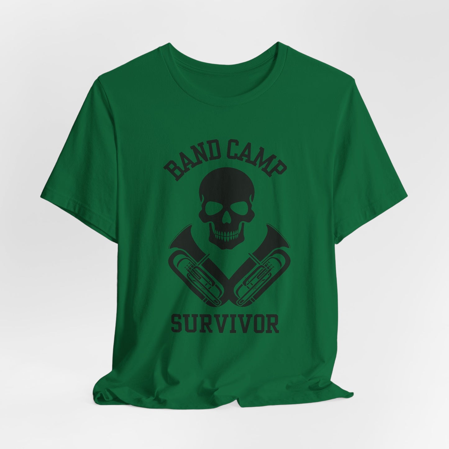 Band Camp Survivor Tee - Baritone/Euphonium - Black print
