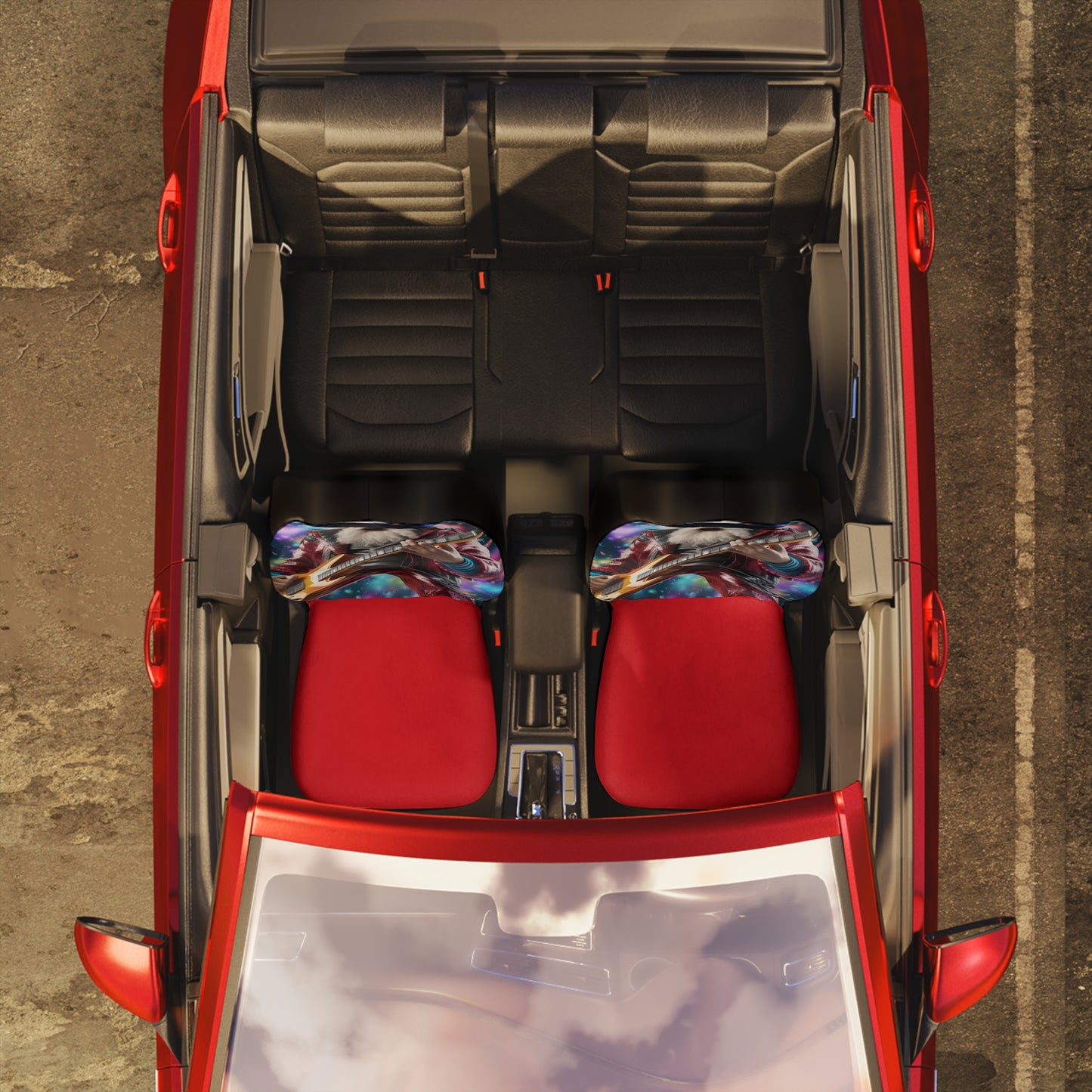 Rockin' Santa Claus Car Seat Covers