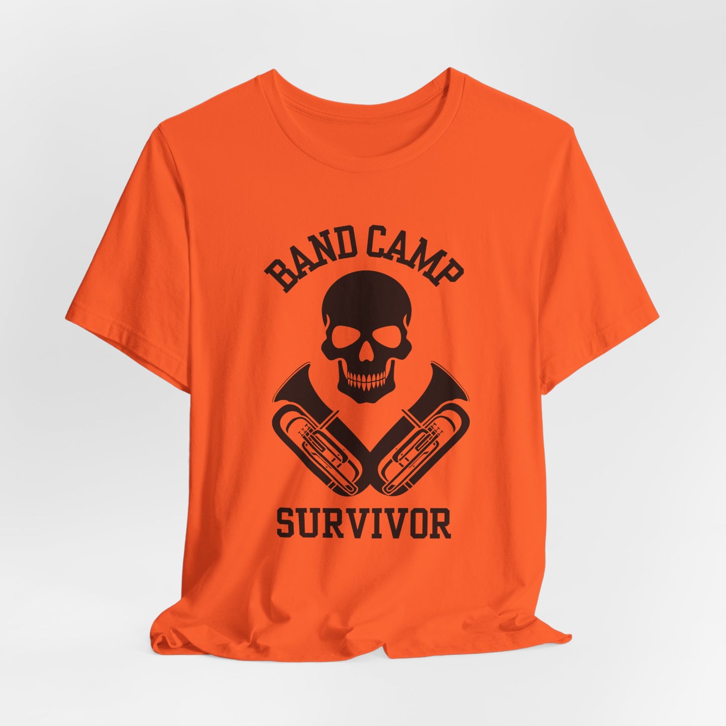 Band Camp Survivor Tee - Baritone/Euphonium - Black print