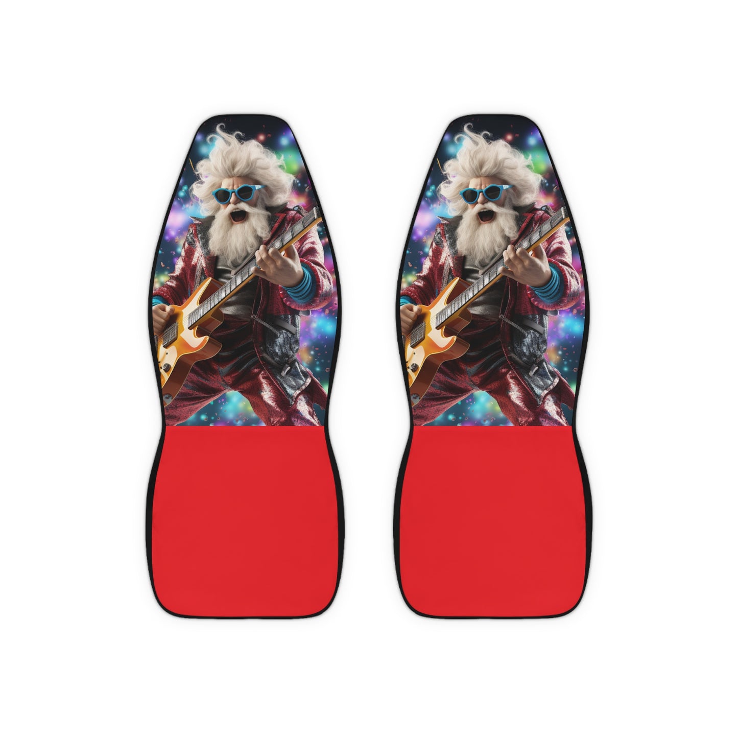 Rockin' Santa Claus Car Seat Covers