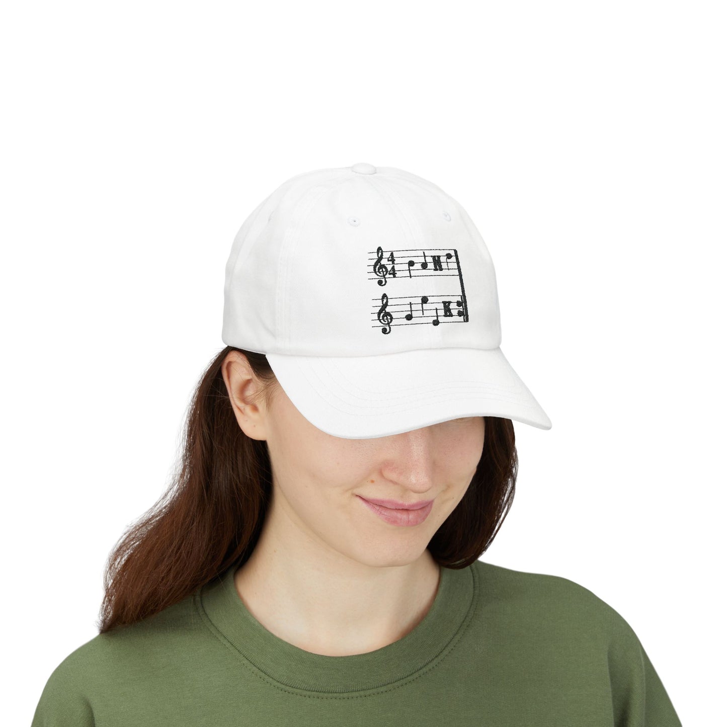 Embroidered Band Geek Classic Dad Cap, Music Note Baseball Hat, Musician Gift, Music Lover Apparel, Music Festival Accessories, Christmas