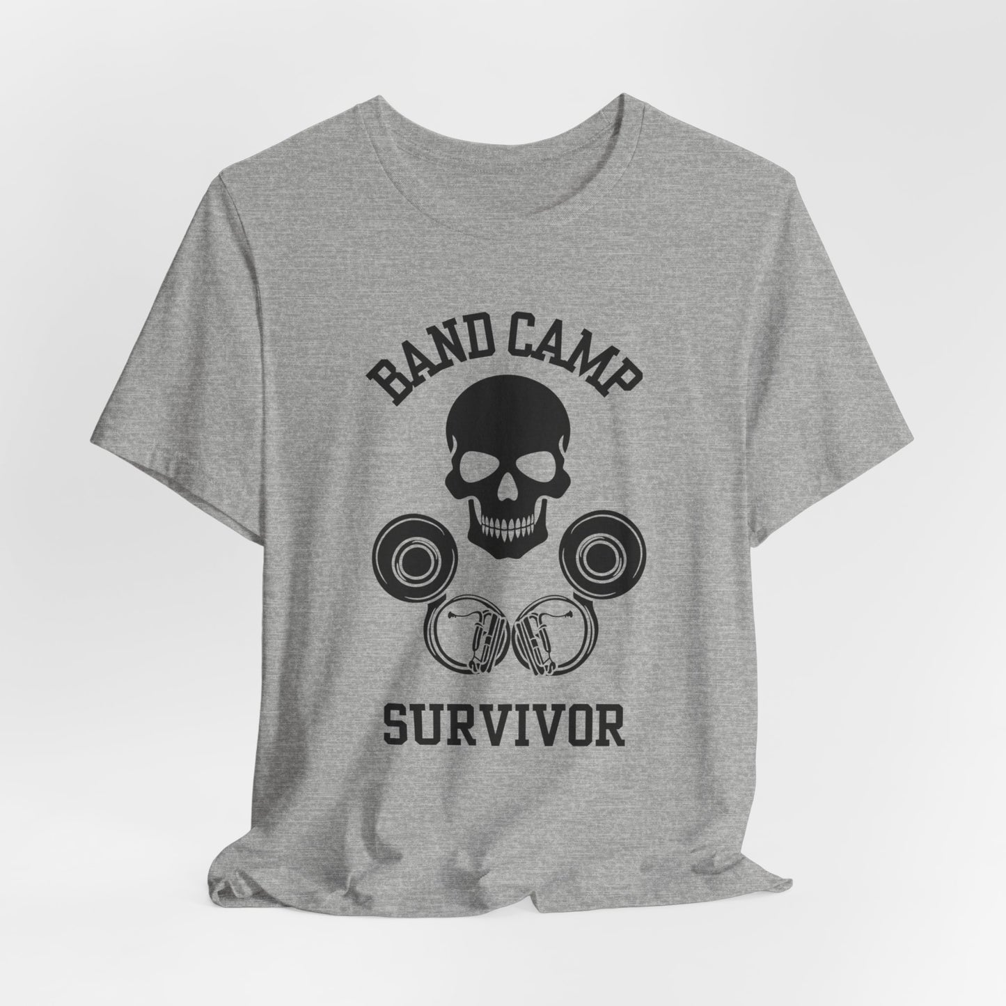 Band Camp Survivor Tee - Tuba - Black print