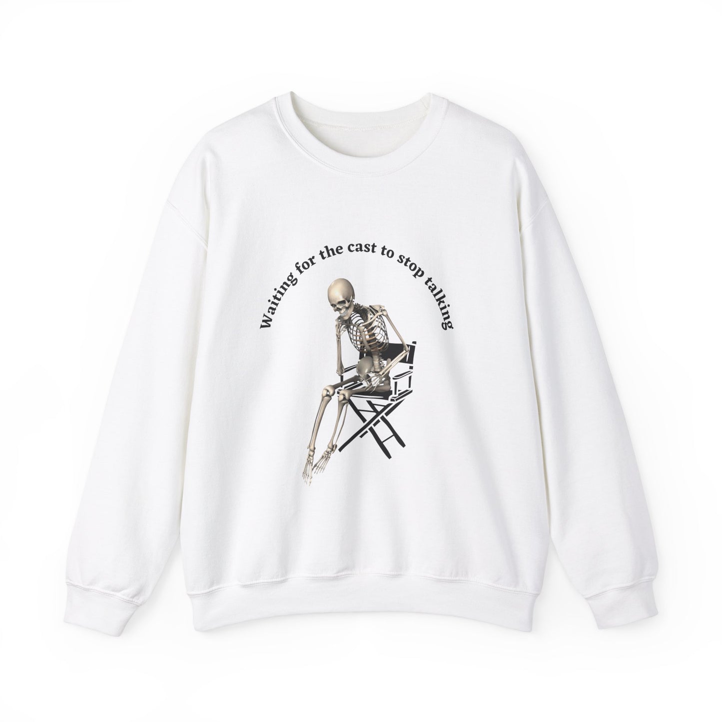 Waiting For The Cast To Stop Talking Funny Music Teacher Sweatshirt
