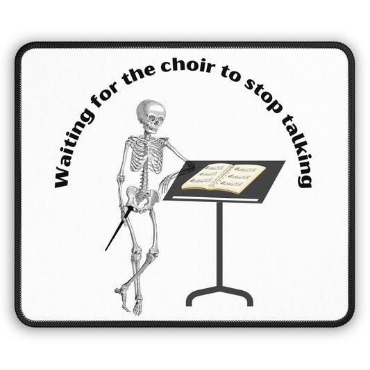 Waiting for the Choir Graphic Mouse Pad