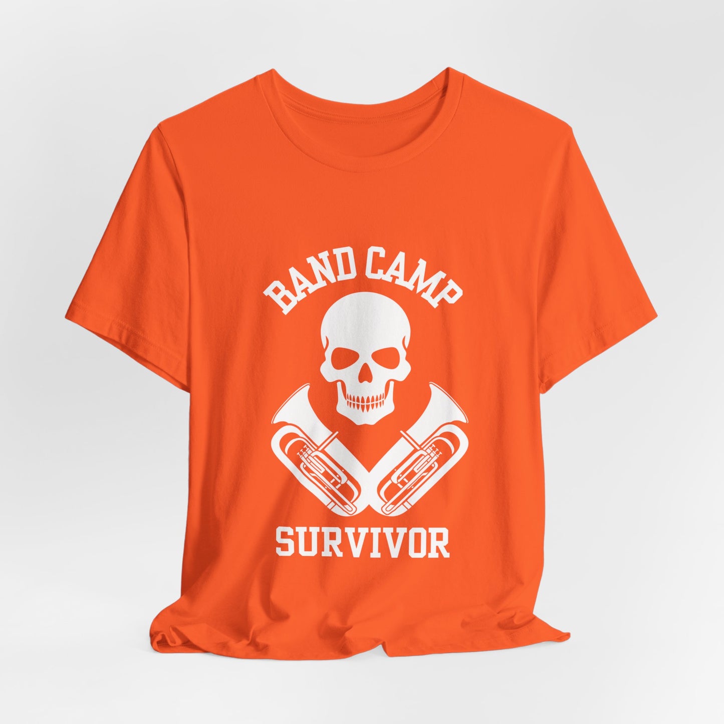 Band Camp Survivor tee - Baritone - white print