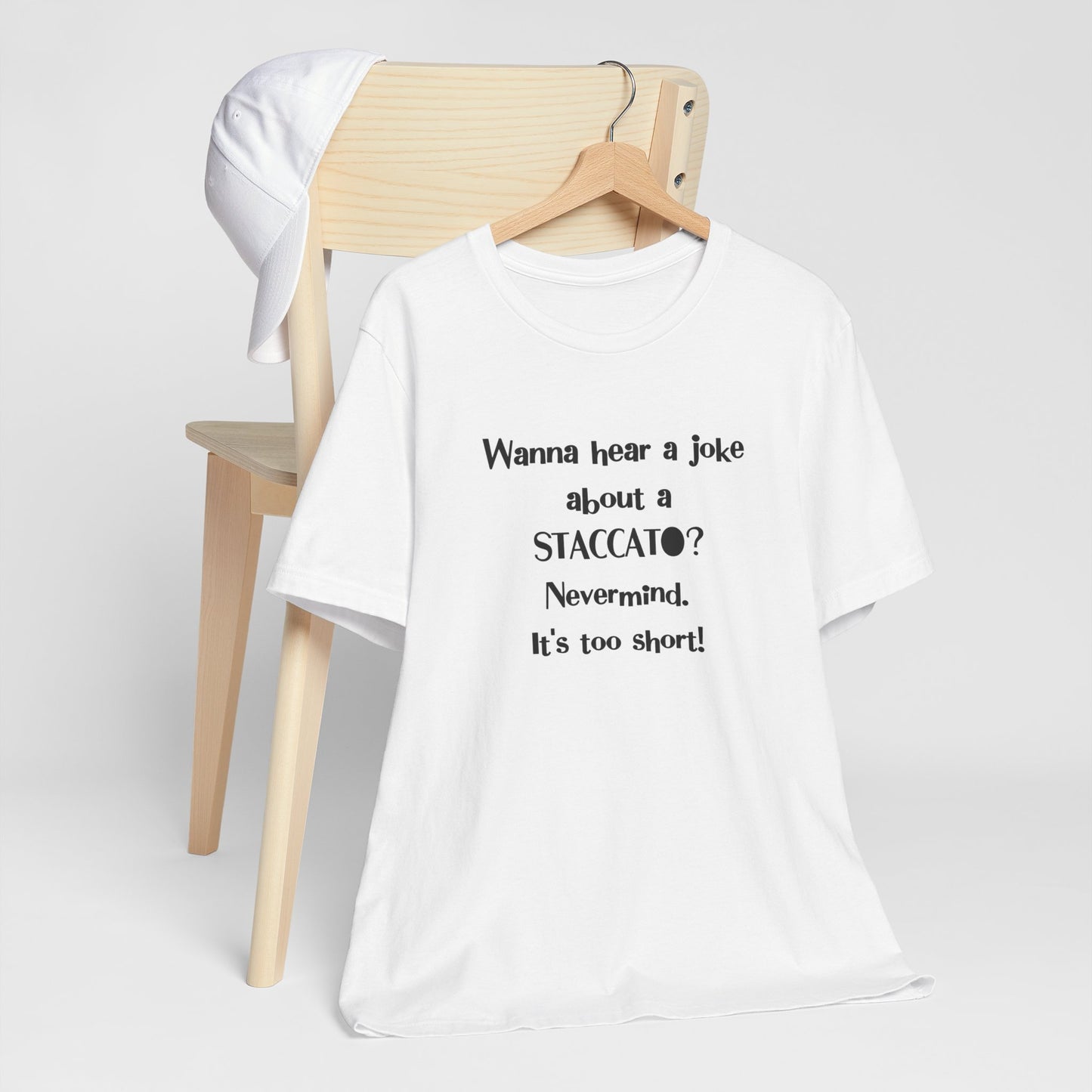 Funny Staccato Musician Tee