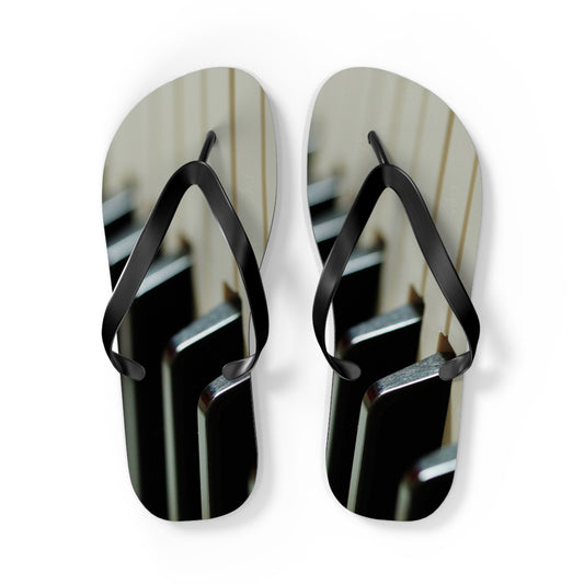 Piano Keys Flip Flops!