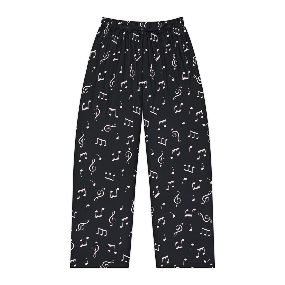 Personalized Music Notes Women's Pajama Pants