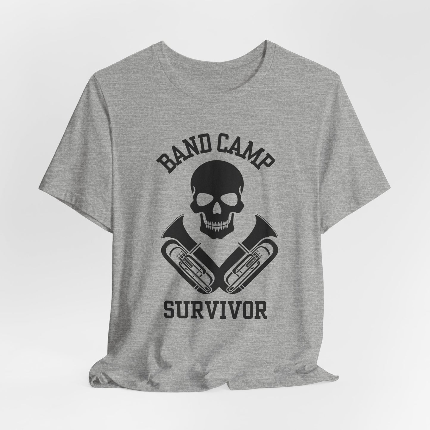 Band Camp Survivor Tee - Baritone/Euphonium - Black print