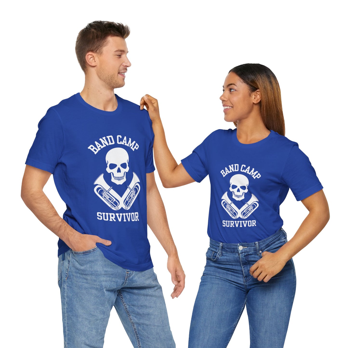 Band Camp Survivor tee - Baritone - white print