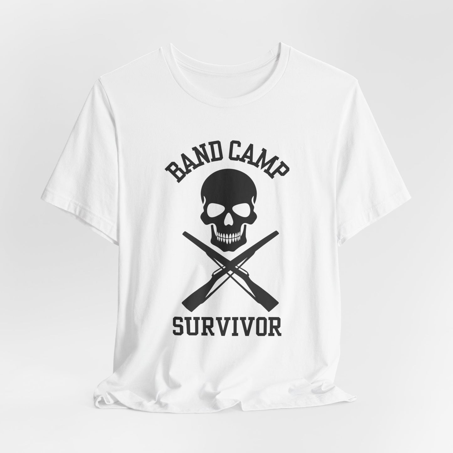 Band Camp Survivor Tee - Color Guard - Black print