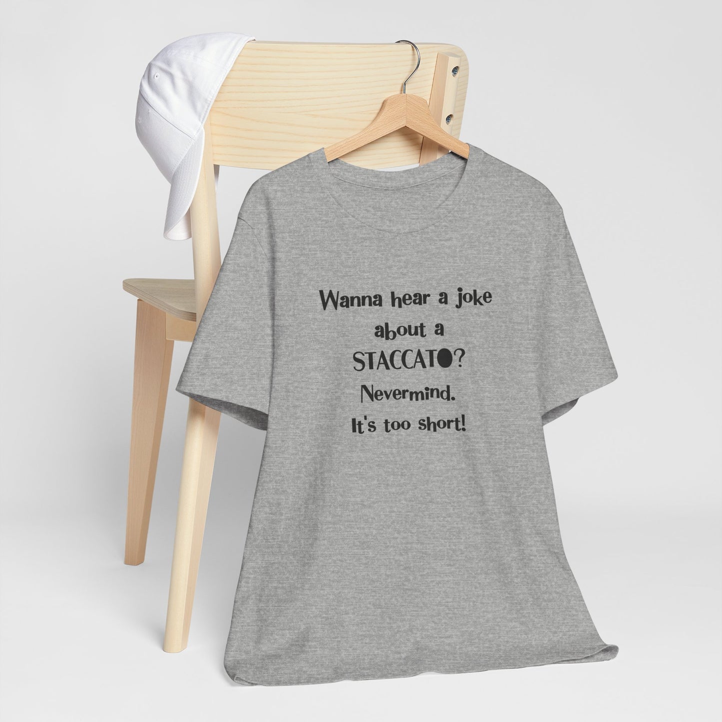 Funny Staccato Musician Tee