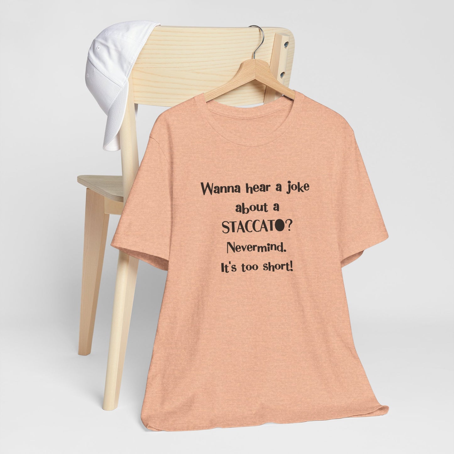 Funny Staccato Musician Tee