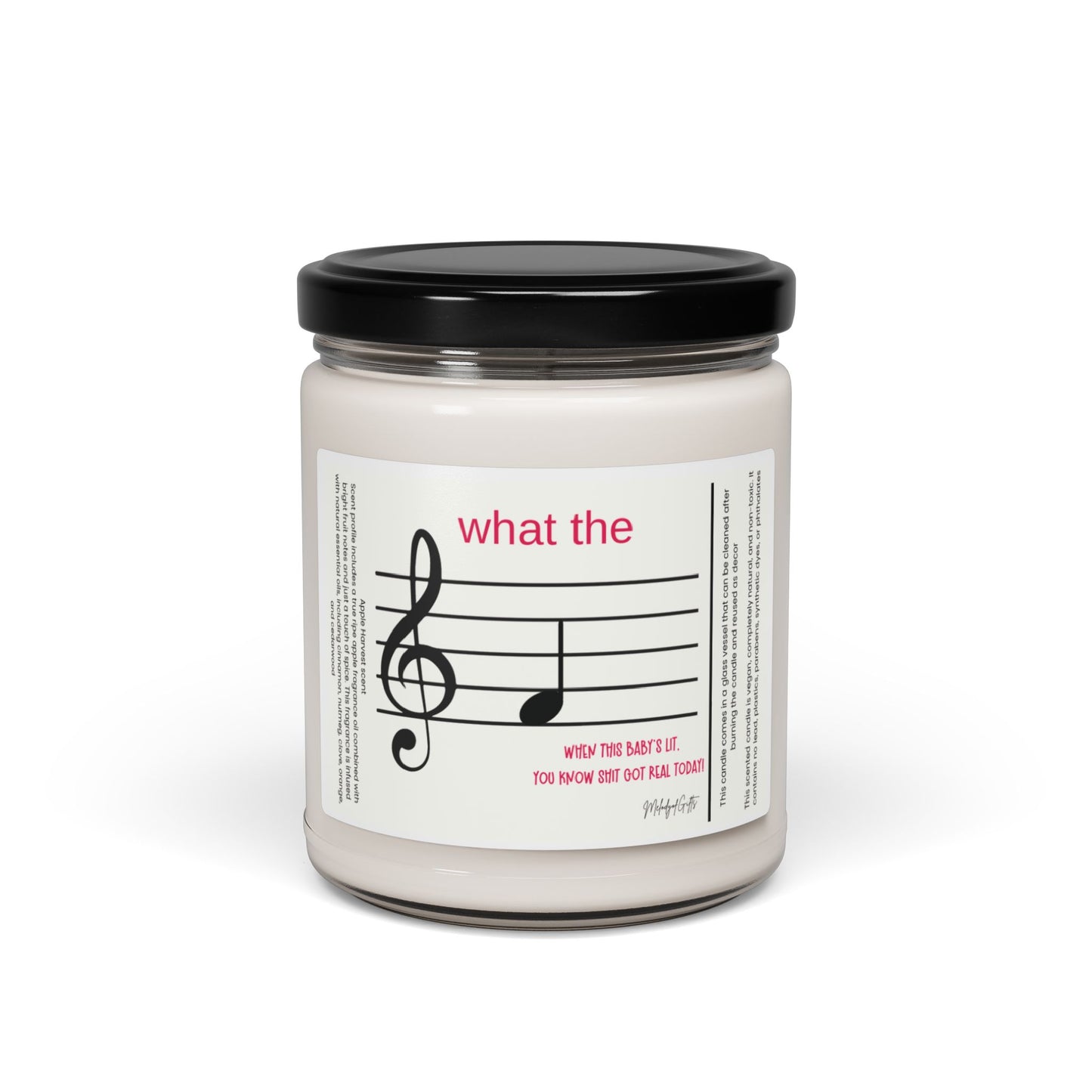 What the F Scented Soy Candle, 9oz