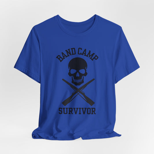 Band Camp Survivor Tee - Color Guard - Black print