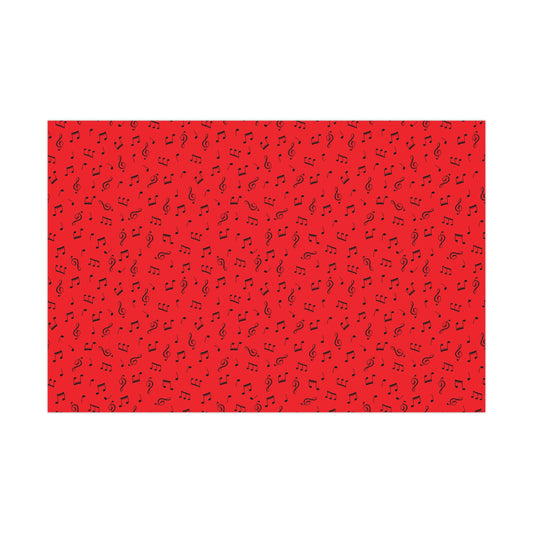 Music Notes Wrapping Paper | Gift Wrap for Musicians  Music Lovers | Perfect for Holidays  Special Occasions