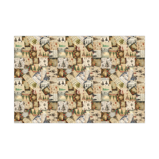Vintage Christmas Music Wrapping Paper | Holiday Sheet Music Gift Wrap | Festive  Elegant Christmas Gift Wrap