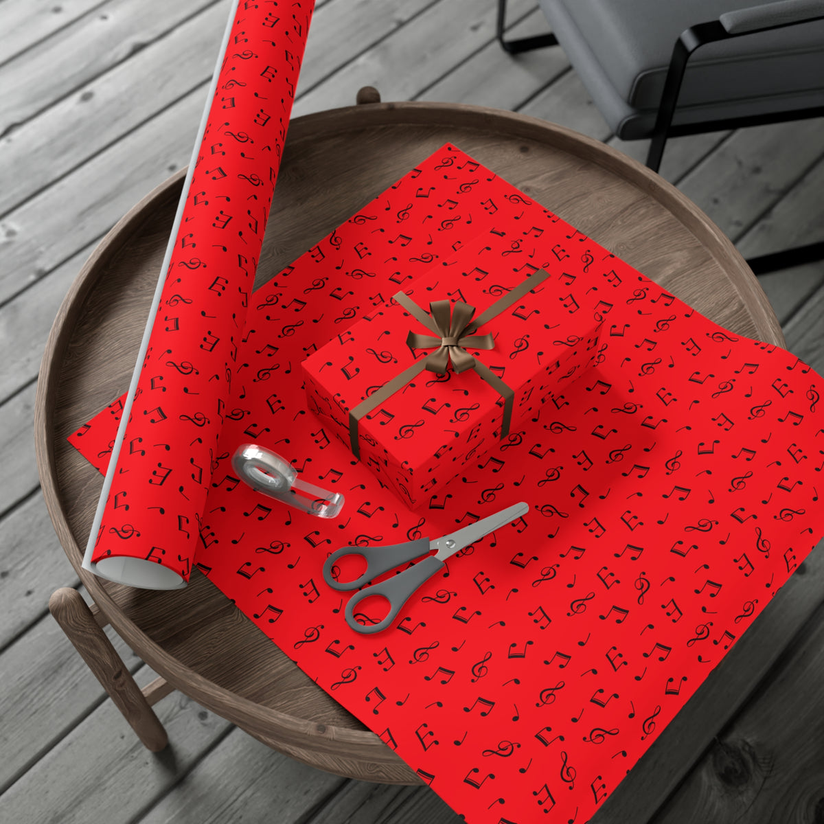 Music Notes Wrapping Paper | Gift Wrap for Musicians  Music Lovers | Perfect for Holidays  Special Occasions