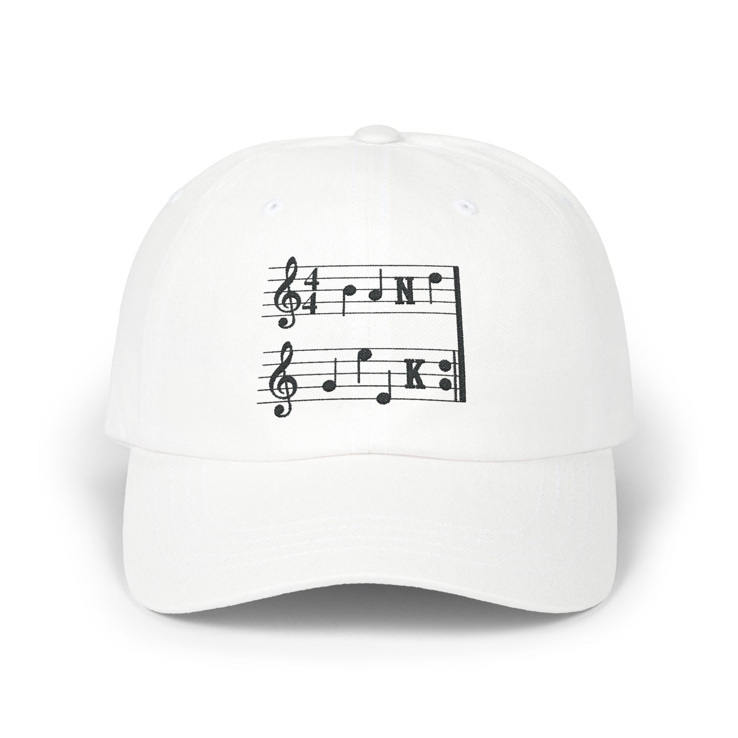 Embroidered Band Geek Classic Dad Cap, Music Note Baseball Hat, Musician Gift, Music Lover Apparel, Music Festival Accessories, Christmas