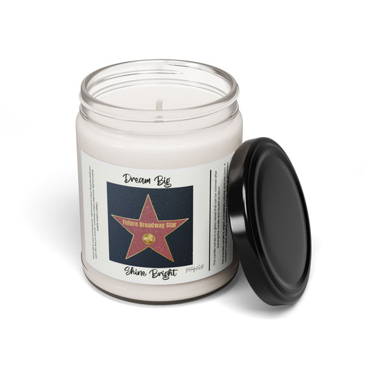 Future Broadway Star Candle | 10 Scent Options | Vegan Non-Toxic | 50-60 Hour Burn | Gift for Aspiring Performers | Theater Lovers