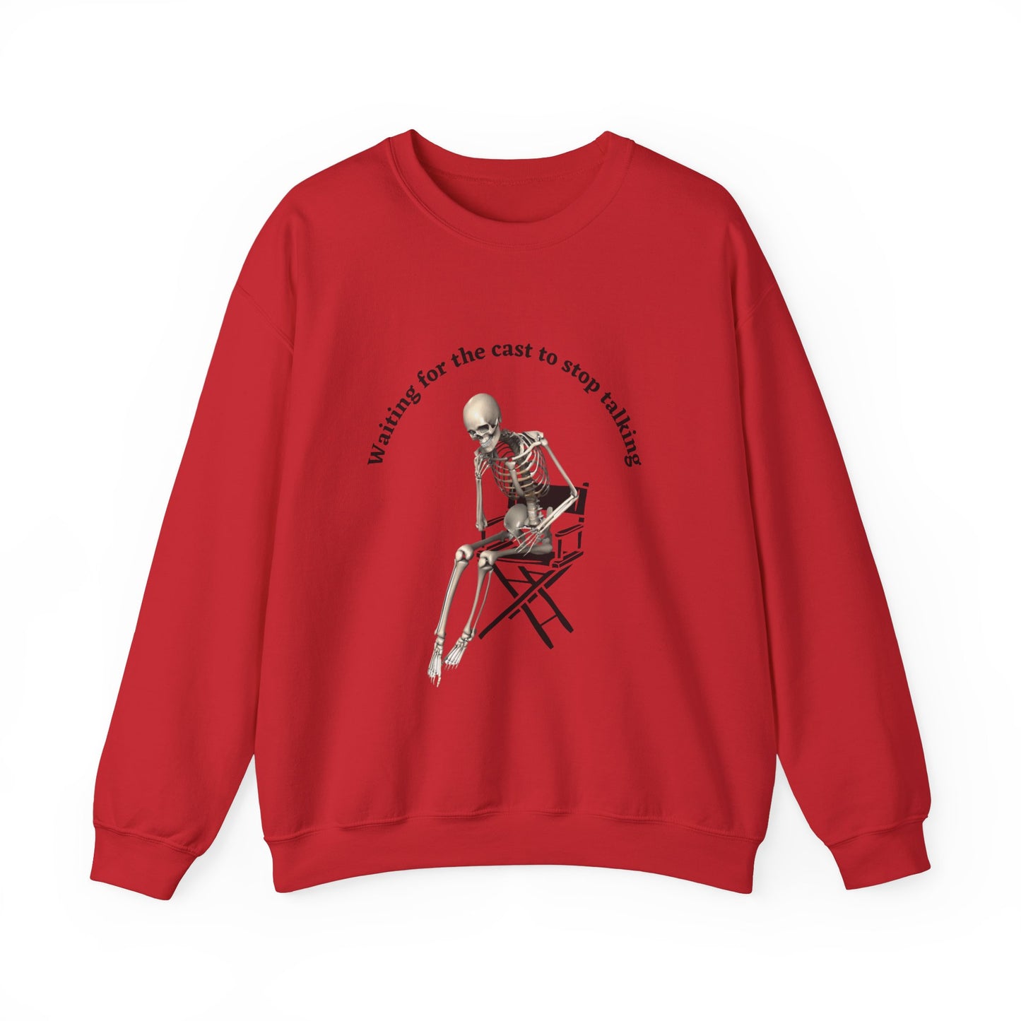 Waiting For The Cast To Stop Talking Funny Music Teacher Sweatshirt