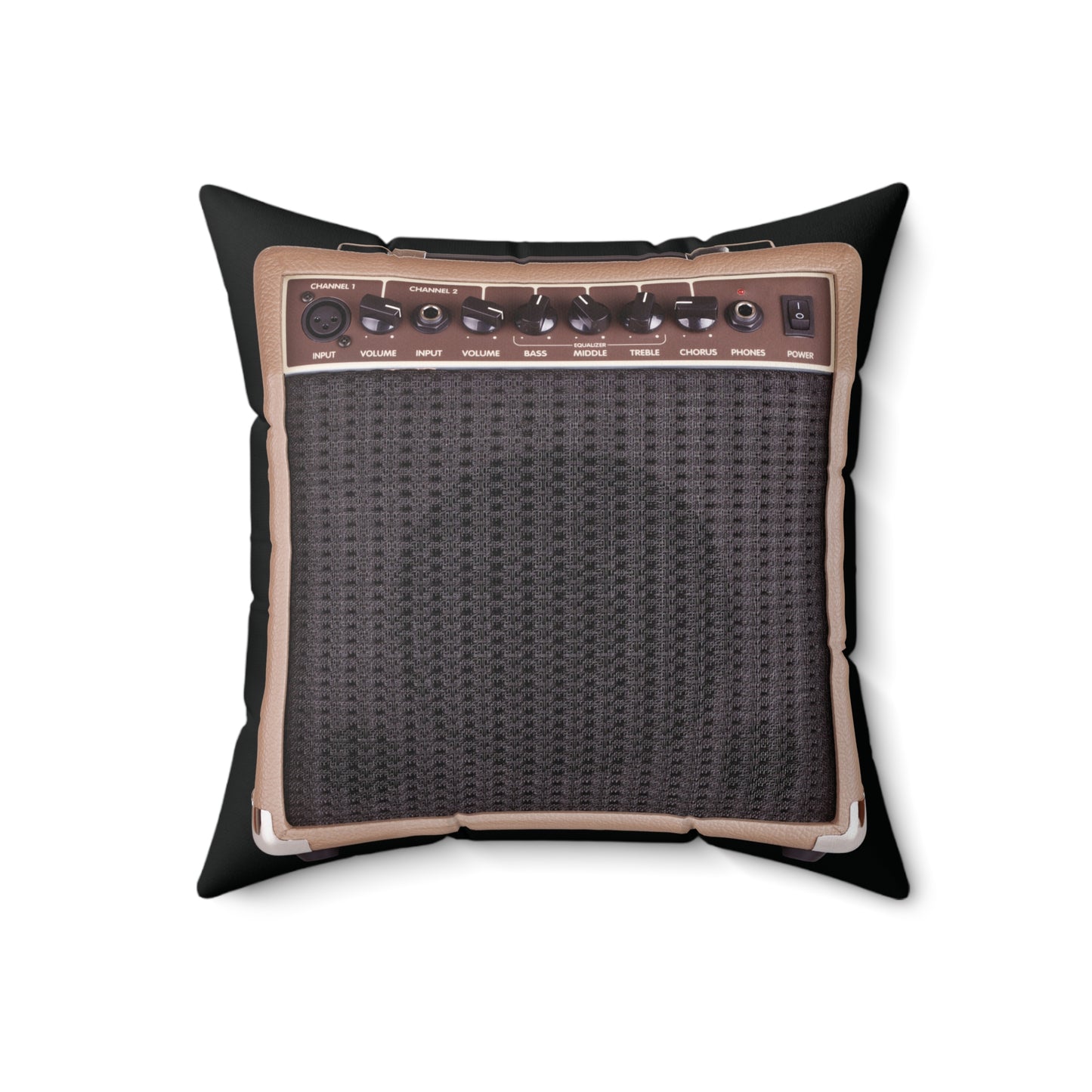 Amplifier Pillow for Musicians - Guitar Amp Cushion for Music Lovers - Perfect Gift for Bands - 4 Sizes Available