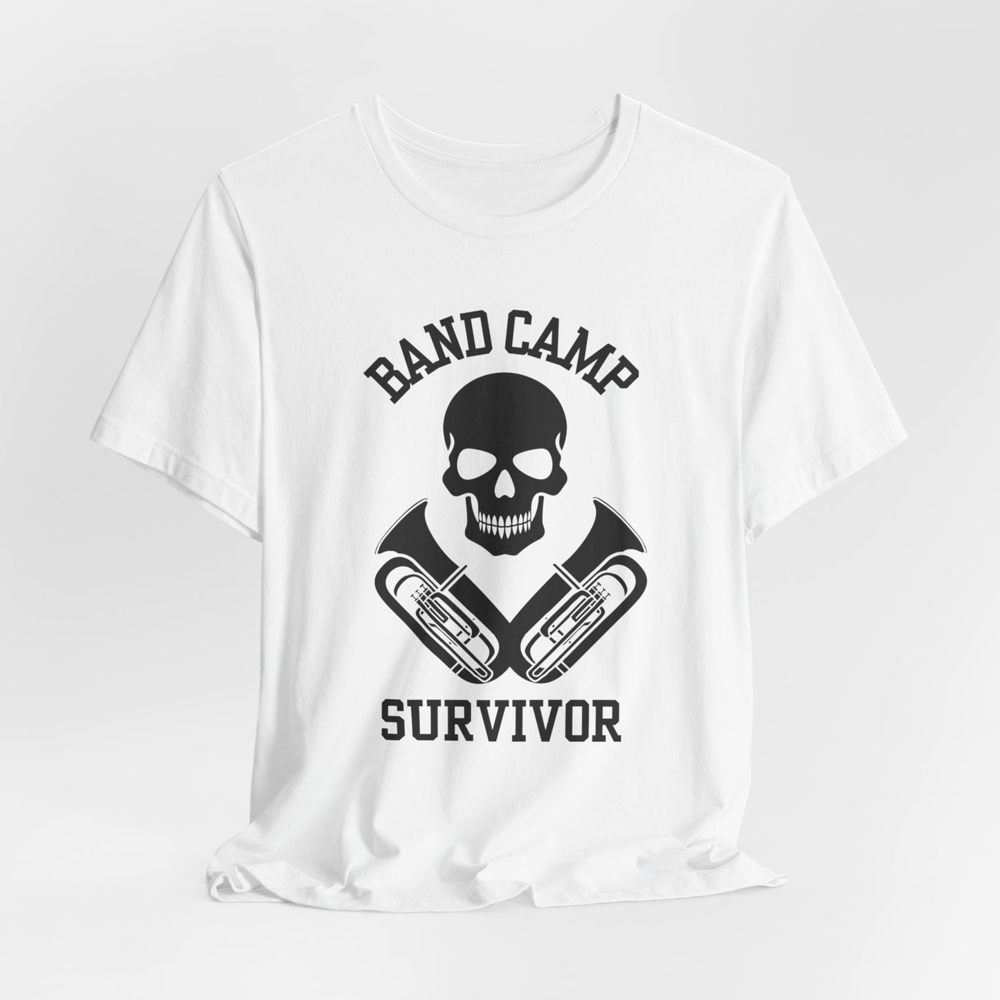 Band Camp Survivor Tee - Baritone/Euphonium - Black print