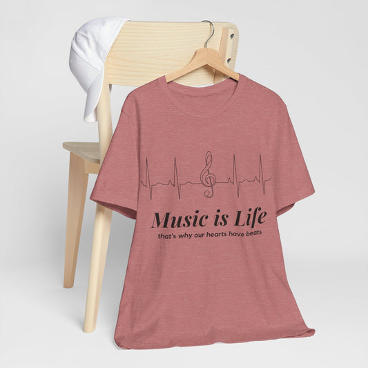 Music is Life t shirt