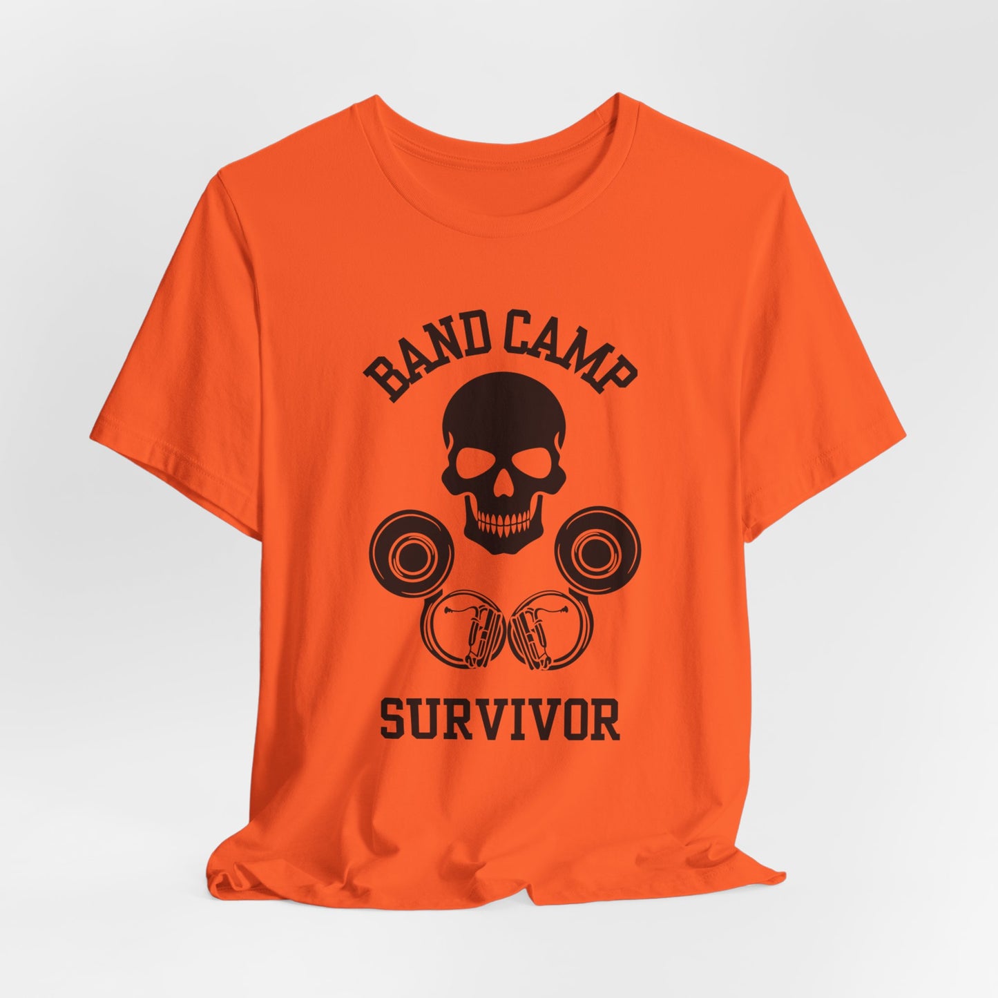 Band Camp Survivor Tee - Tuba - Black print
