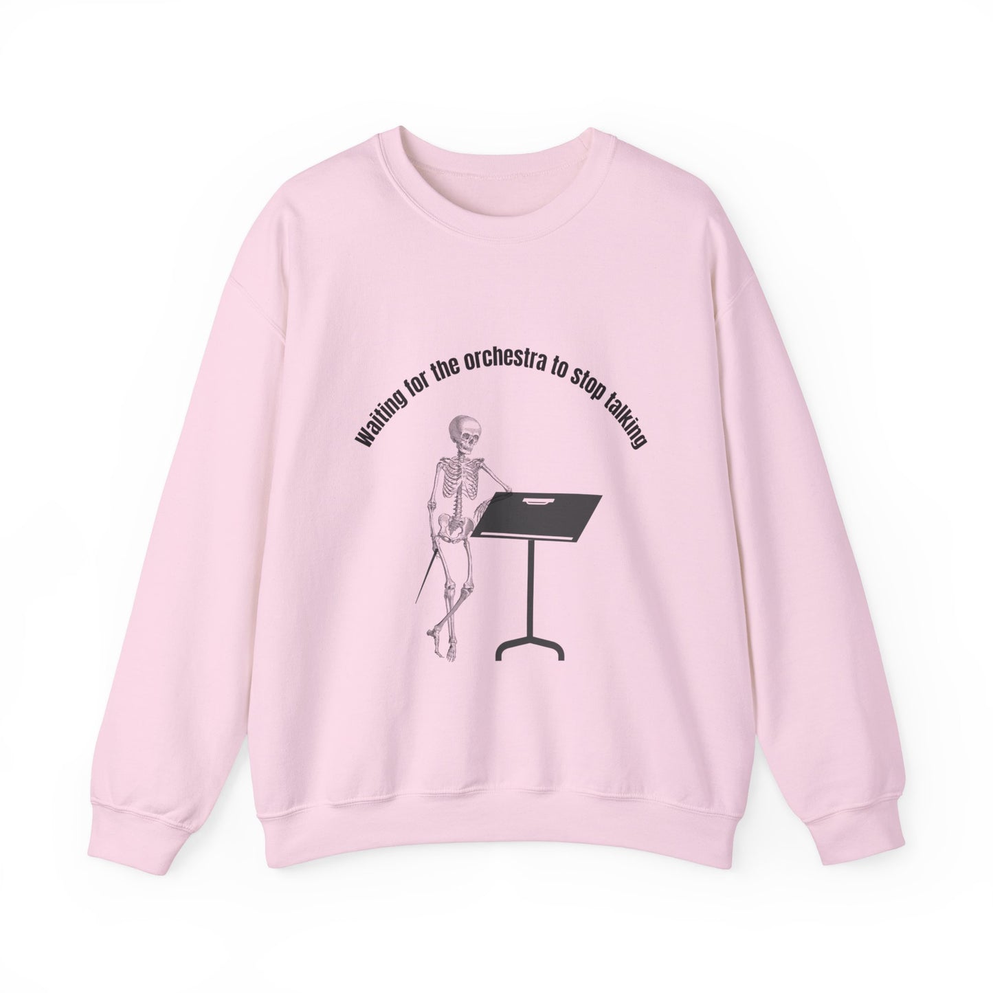 Waiting For The Orchestra To Stop Talking Funny Music Teacher Sweatshirt