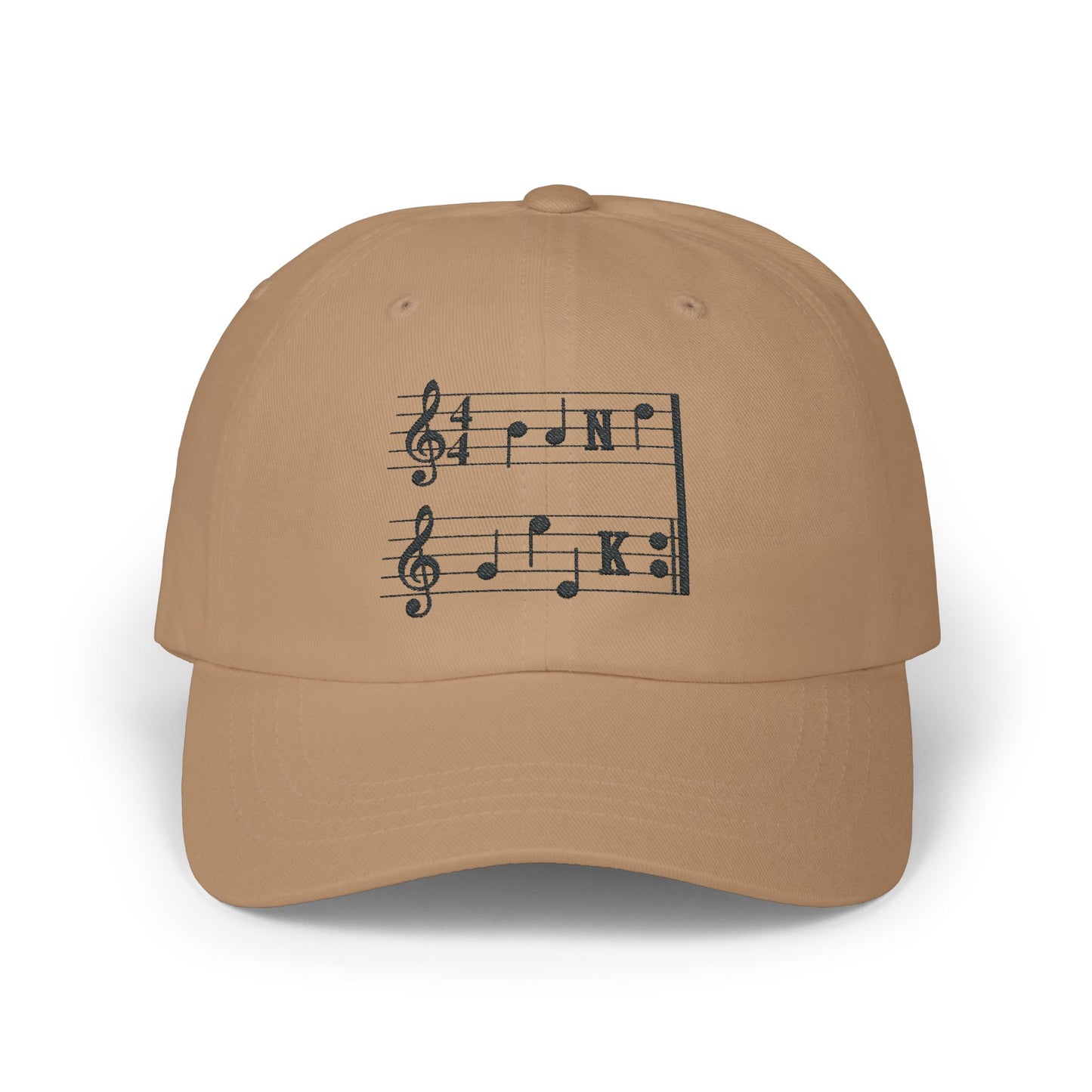 Embroidered Band Geek Classic Dad Cap, Music Note Baseball Hat, Musician Gift, Music Lover Apparel, Music Festival Accessories, Christmas