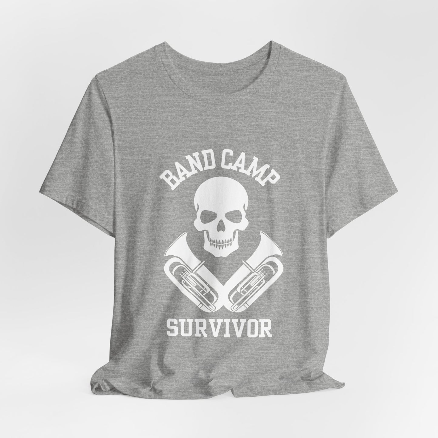 Band Camp Survivor tee - Baritone - white print