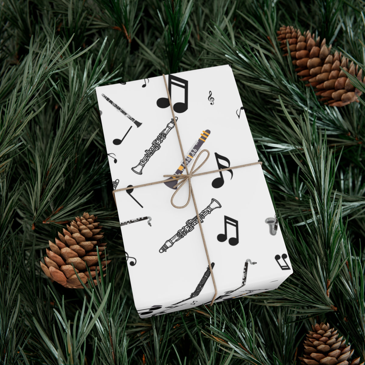 Clarinet Wrapping Paper | Music-Themed Gift Wrap for Band Students  Clarinet Players | Perfect for Birthdays  Holidays