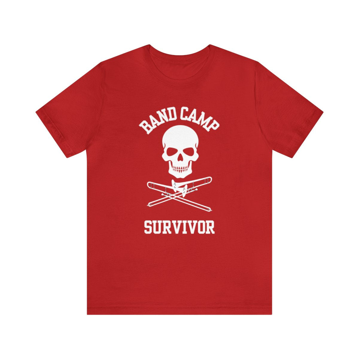 Band Camp Survivor - Trombone - Black print