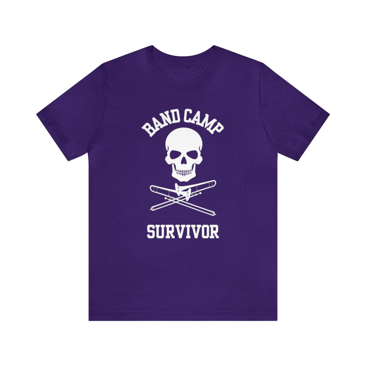 Band Camp Survivor - Trombone - Black print