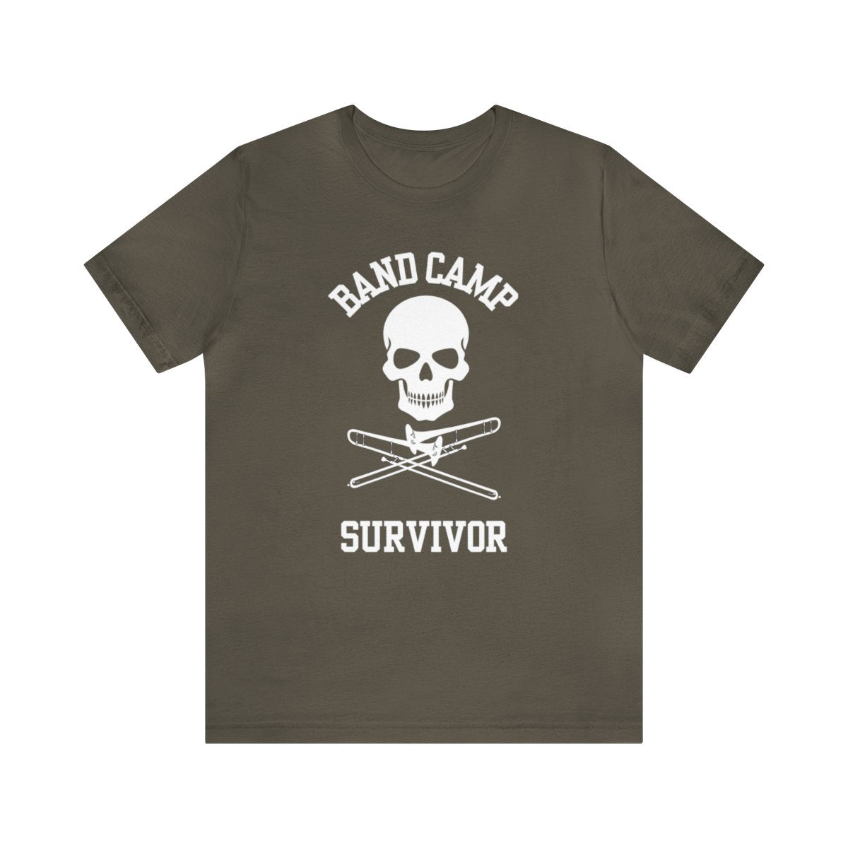 Band Camp Survivor - Trombone - Black print