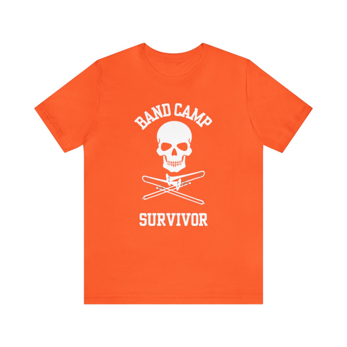 Band Camp Survivor - Trombone - Black print
