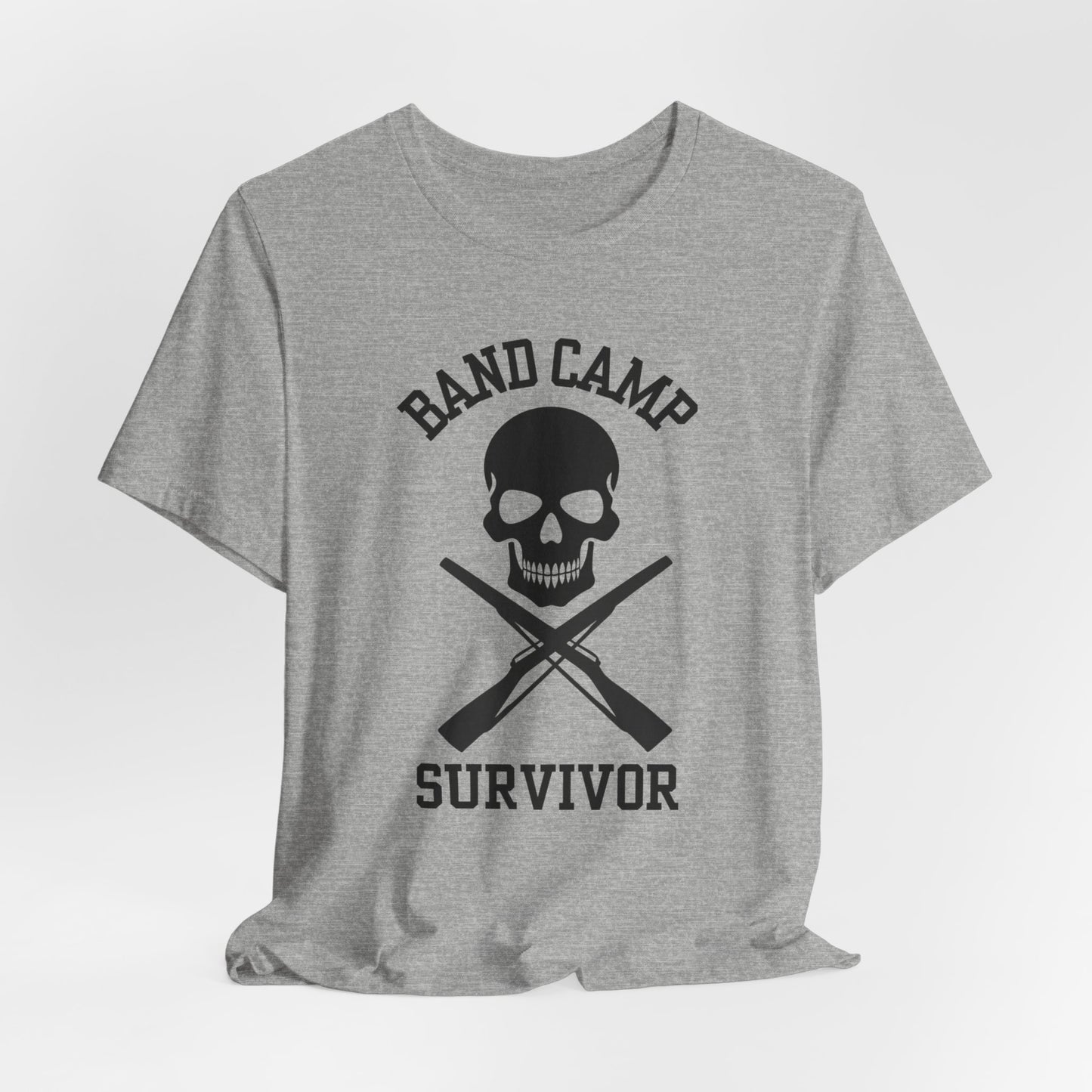 Band Camp Survivor Tee - Color Guard - Black print